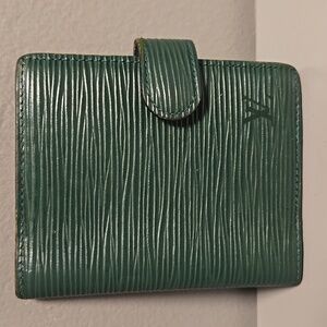 Louis Vuitton Epi Green Wallet